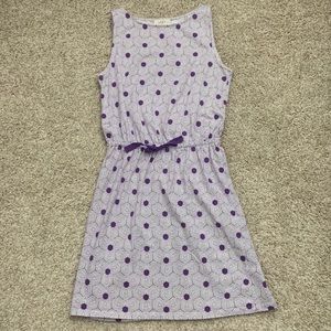Loft sleeveless flower pattern dress